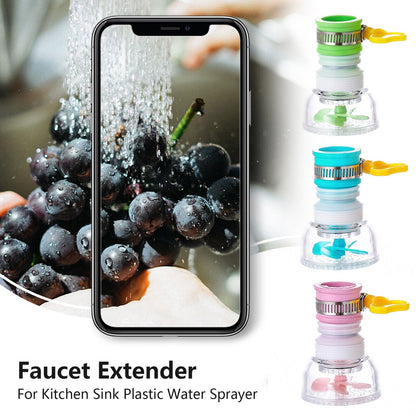 360° Rotating Kitchen Sink Faucet Extender